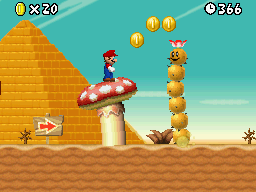 Super mario bros hot sale the new worlds