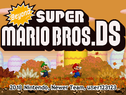 mario brothers ds game template